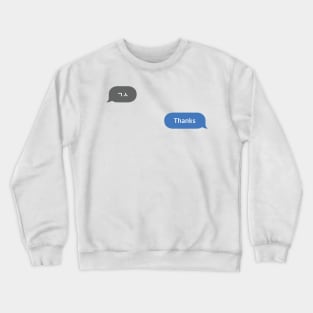 Korean Slang Chat Word ㄱㅅ Meanings - Thanks Crewneck Sweatshirt